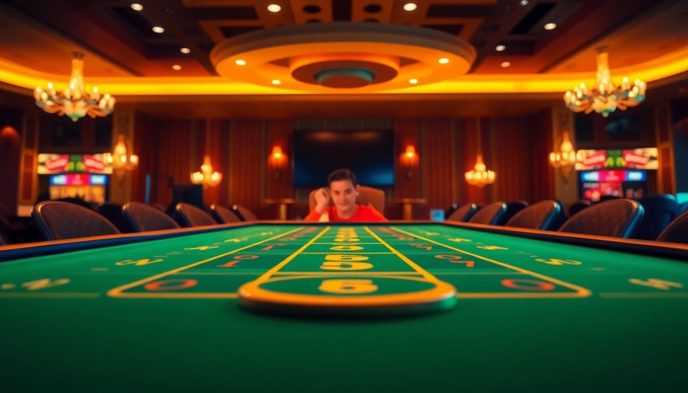 Experience lively gaming at a casino online Schweiz with colorful tables and engaging gameplay.