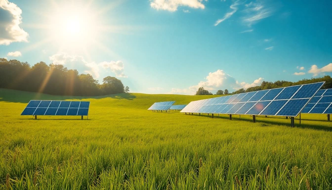 Maximieren Sie Ihre Erträge mit dem Verpachten von Freiflächen für Solarprojekte.