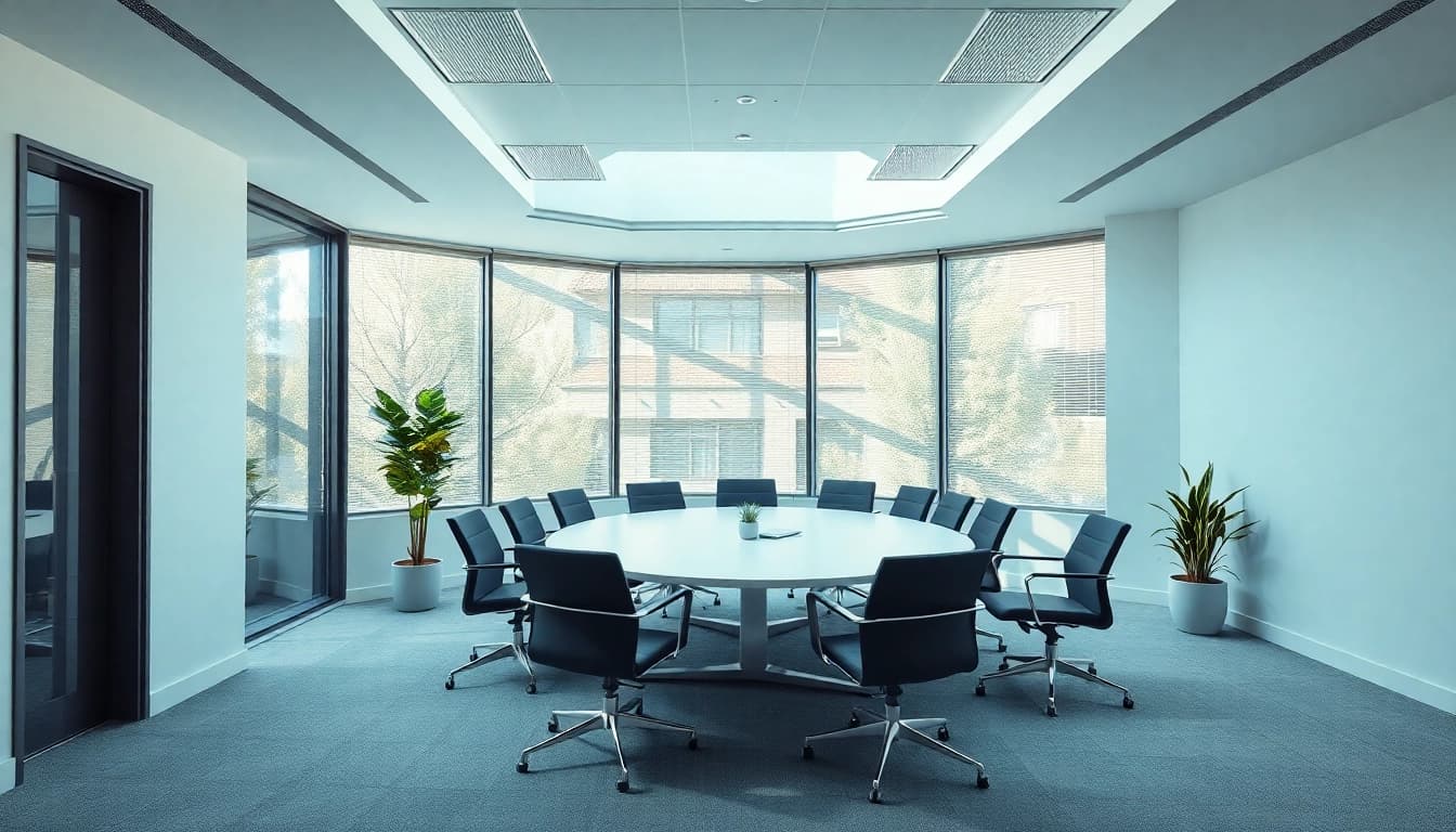 Beratungssituation im Bereich Unternehmensberatung mit professionellem Beraterteam in einem modernen Büro.