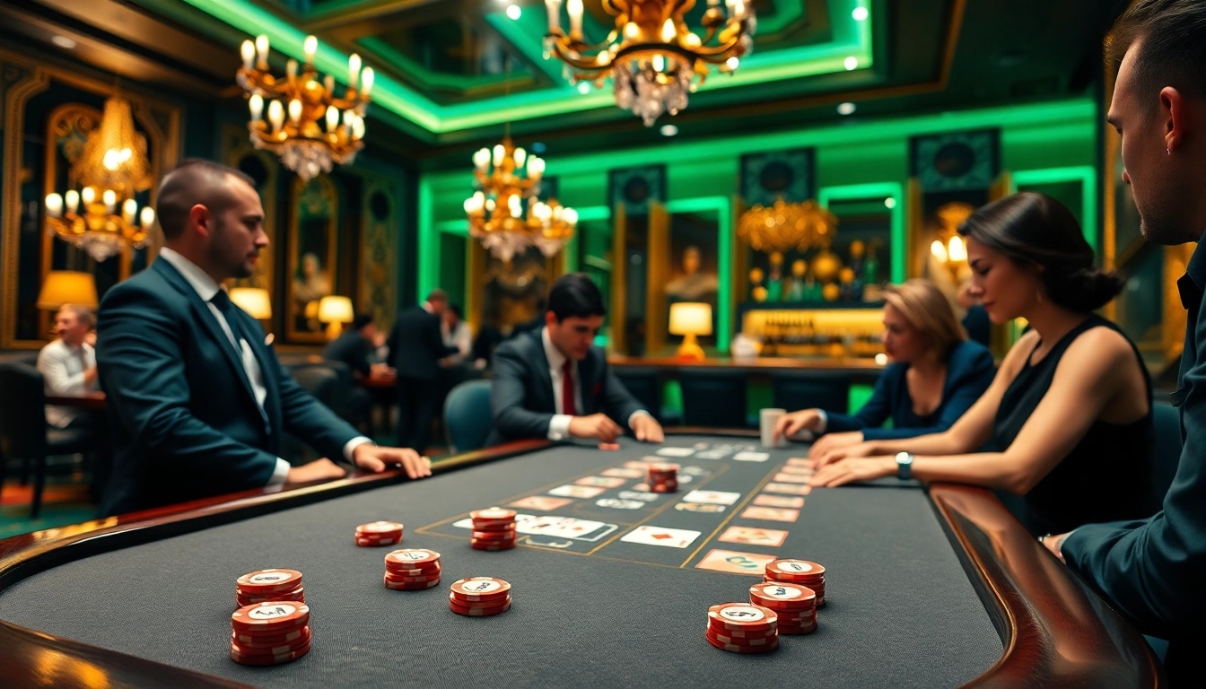 A magyar casino játékosai izgalmas környezetben élvezik a játékot.