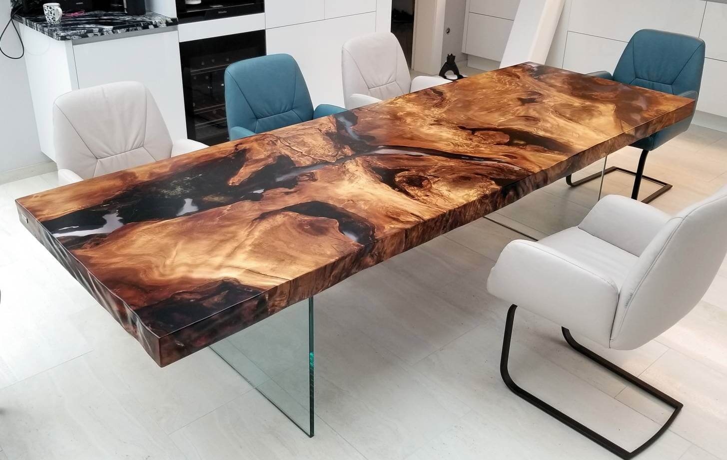 Esstisch Eiche in 5 cm Stärke – Natur trifft modernes Design