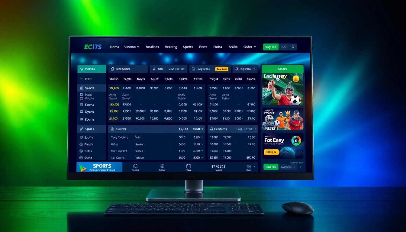 Highlight the beste wettanbieter with a vibrant interface and betting options to attract users seeking top sports betting experiences.