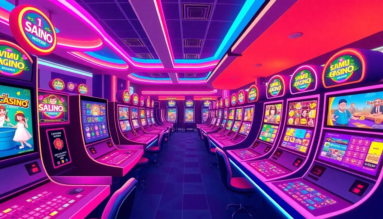 Experience thrilling Online Casinos with vibrant gaming options and interactive atmosphere.