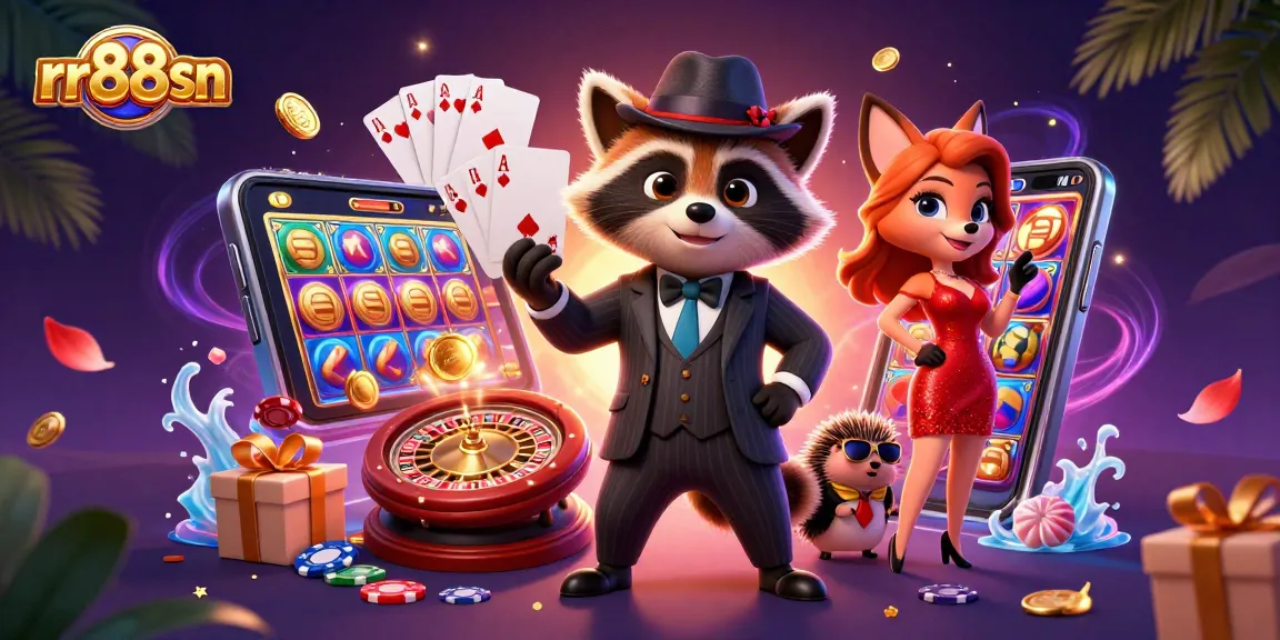 Play and win at rr88sn with thrilling slot games surrounded by enchanting characters.