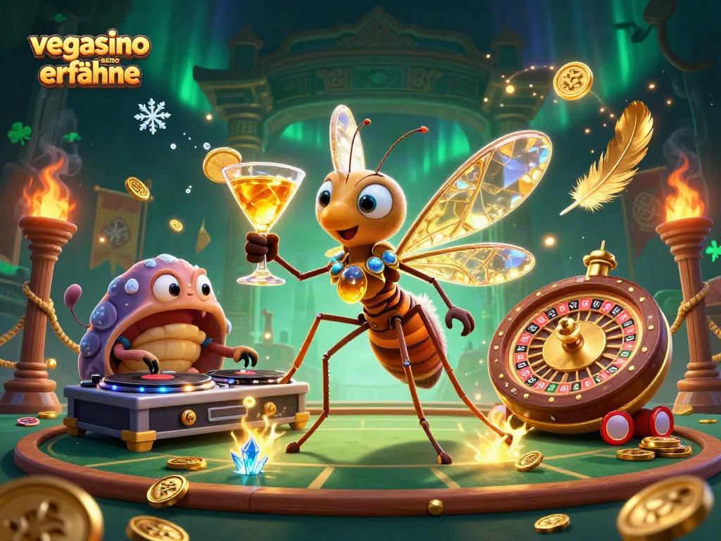 Experience the vibrant energy of vegasino casino erfahrungen in this immersive digital art scene.