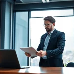 Headhunter IT bei der Rekrutierung von IT-Experten an einem modernen Arbeitsplatz.