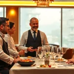 Professioneller Headhunter Gastronomie in einem Restaurantgespräch