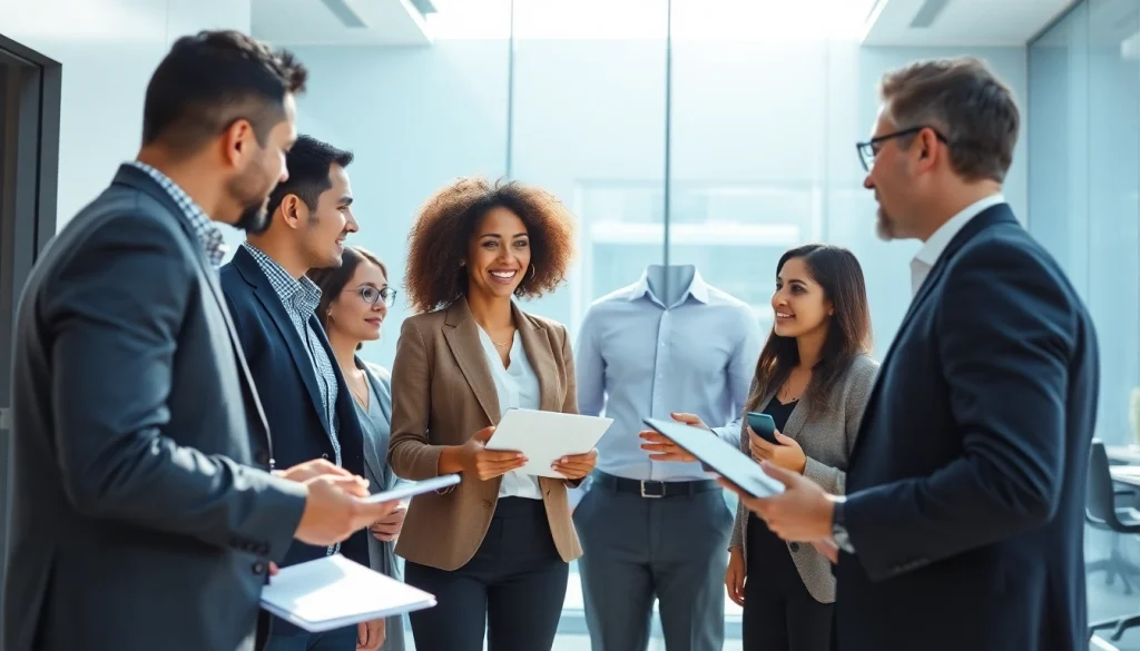 Headhunter Schweiz in einer professionellen Besprechung mit Klienten zur Personalvermittlung