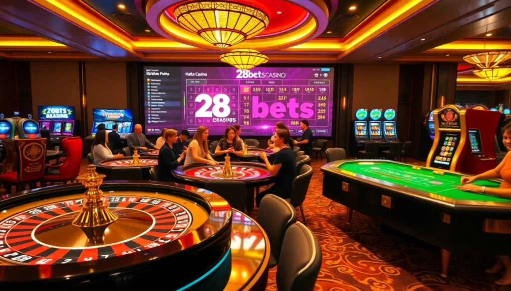 Experience thrilling games at 28bets casino with vibrant gambling elements and exciting gameplay.