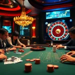 SODO66 casino table nightlife filled with excitement and professional gamblers in action